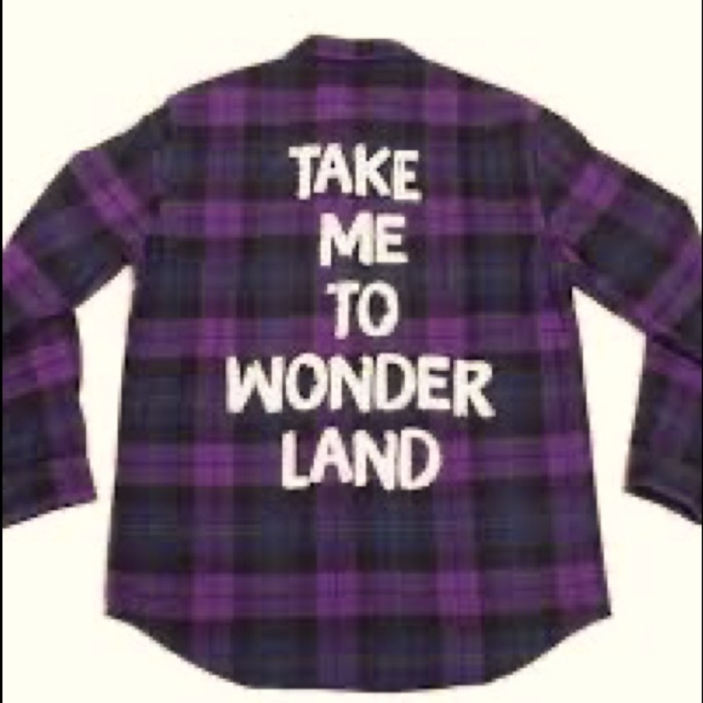 ISO Cakeworthy Wonderland flannel shirt